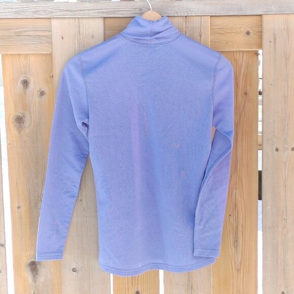 Mountain Equipment Co-op Base Layer Turtleneck Blue Women's XS - Picture 3 of 3